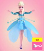 Magical Flying Fairy Induction Doll – USB Rechargeable Hand-Controlled Fairy Toy with Radiant LED Lights - FS041 - Image 5