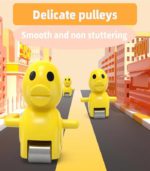 Playful Peaks | Interactive Musical Small Duck Climbing Stairs Roller Coaster Toy - Image 5