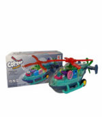 Transparent Gear Light-Up Copter –Toy for Kids - Image 7