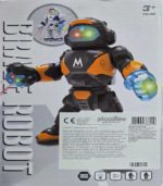 Brave Robot TH02 – Interactive Musical Dancing Robot with 3D LED Lights - White - FS024 - Image 4