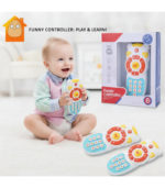 Huanger Interactive "Funny Controller" – Early Learning Musical Remote Toy for Infants & Toddlers - Image 5