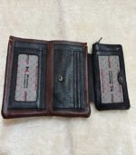 Maisha Leather Small Black – Premium Genuine Leather Bifold Wallet - FS128 - Image 6