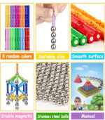 Ultimate 120-Piece STEM Magnetic Building Blocks Set – 3D Educational DIY Construction Kit for Creative Kids & Early Learning - Image 2