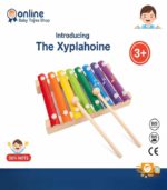 Musical Enlightenment: 8-Note Hand-Knock Wooden Xylophone for Toddlers - Image 7