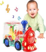 Transparent Bump & Go Gear Train Toy with 3D Lights, Music, and Moving Mechanical Gears – Large - FS088 - Image 9