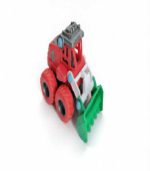 Build-A-Machine 4WD Friction Powered Construction Vehicle – Interactive STEM Learning Toy for Kids - (Paste, Blue, Red) -FS027 - Image 8