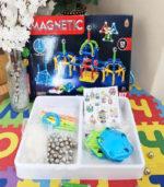 Ultimate 120-Piece STEM Magnetic Building Blocks Set – 3D Educational DIY Construction Kit for Creative Kids & Early Learning - Image 3