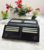 UBAID LEATHER Premium Full-Grain Leather Long Wallet – Export Quality Travel & Organizer -Black- FS124/01 - Image 8