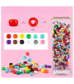 Ultimate Personalized ABC Bead & Jewellery Craft Kit – 300+ Pieces DIY Creative Set for Kids & Toddlers - Image 7