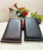Ali Leather Premium Handcrafted Mobile Wallet & Multi-Functional Money Bag – (BLACK - FS125/01) / (BROWN - FS125/02) - Image 9