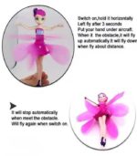 Magical Flying Fairy Induction Doll – USB Rechargeable Hand-Controlled Fairy Toy with Radiant LED Lights - FS041 - Image 10
