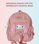 MyMelody Adventure Pastel Pink School Backpack for Girls - FS109/02