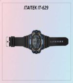 ITAITEK IT-629 Sporty Digital Watch for Kids – Black & Blue - FS111