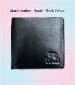 Ubaid Leather Premium Men’s Bi-fold Wallet – 100% Genuine Export Quality Cow Leather with Multi-Card Slots –FS127/01