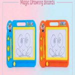 2-in-1 Double-Sided Magnetic Maze & Creative Drawing Boards – Educational Sketch Pads for Toddlers - (Blue-FS036/01) / (Orange-FS036/02)