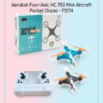 Aerobat Four-Axis HC 702 Mini Aircraft Pocket Drone - FS174