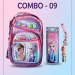 Disney Frozen 2 Limited Edition School Bundle – 3D Character Backpack & Multi-Compartment Stationery Set  - Combo 09