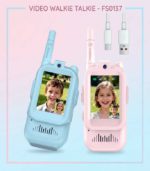Next-Gen HD Video Walkie Talkies – Rechargeable 2-Pack Set with Magic Voice Changer - FS0137