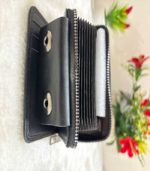 Urban Mini-Vault: Premium Dual-Access Accordion Card Wallet – (Black=FS129/01) / (Brown= FS129/02) - Image 2