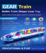 Transparent Gear Train Toy - Sounding Universal Walking Gear Train Musical Toys - Fs178 - Image 5