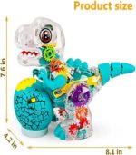 Gear Dinos -: Transparent Mechanical T-Rex with Colorful Moving Gears - FS137 - Image 3