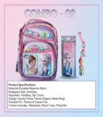 Disney Frozen 2 Limited Edition School Bundle – 3D Character Backpack & Multi-Compartment Stationery Set - Combo 09 - Image 4