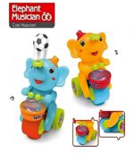 Elephant Musician Interactive Blowing Ball Toy – 3-in-1 Drumming, Floating Ball & Musical Fun for Toddlers – FS172 - Image 6