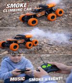 1:18 Scale 6-Wheel Remote Control Smoke Spray Rock Crawler - Fs135 - Image 8