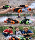 1:18 Scale 6-Wheel Remote Control Smoke Spray Rock Crawler - Fs135 - Image 9