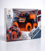 1:18 Scale 6-Wheel Remote Control Smoke Spray Rock Crawler - Fs135 - Image 5