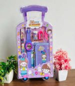 7-in-1 Kids' Deluxe Stationery & Digital Watch Gift Set – Travel Suitcase Edition - Fs149 - Image 2