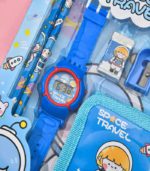 7-in-1 Kids' Deluxe Stationery & Digital Watch Gift Set – Travel Suitcase Edition - Fs149 - Image 11