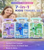 7-in-1 Kids' Deluxe Stationery & Digital Watch Gift Set – Travel Suitcase Edition - Fs149 - Image 12