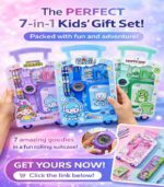7-in-1 Kids' Deluxe Stationery & Digital Watch Gift Set – Travel Suitcase Edition - Fs149 - Image 13