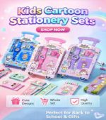7-in-1 Kids' Deluxe Stationery & Digital Watch Gift Set – Travel Suitcase Edition - Fs149 - Image 14