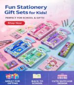 7-in-1 Kids' Deluxe Stationery & Digital Watch Gift Set – Travel Suitcase Edition - Fs149 - Image 15