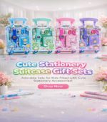 7-in-1 Kids' Deluxe Stationery & Digital Watch Gift Set – Travel Suitcase Edition - Fs149 - Image 16