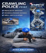 Tactical Crawling Police Marksman Action Figure – FS167 - Image 6