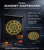 Ultimate Safe Magnetic Dart Board Game – Fun & Educational Target Play for Kids - FS160 - Image 5