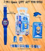 7-in-1 Kids' Deluxe Stationery & Digital Watch Gift Set – Travel Suitcase Edition - Fs149 - Image 4