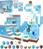 Toylogy 100-Piece Magnetic Building Cubes – Arctic Winter Wonderland STEM Construction Set for Kids 3+ - FS168 - Image 3