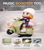 Adorable Motor Tide Flow Car Stunt Biker Scooter Toy – FS175 - Image 11