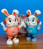 Interactive Dancing Rabbit Robot – Musical "Swing Rabbit" with LED Lights & Smart Touch Activation - FS176 - Image 16