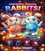 Interactive Dancing Rabbit Robot – Musical "Swing Rabbit" with LED Lights & Smart Touch Activation - FS176 - Image 12