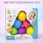 Multi-Textured Developmental Sensory Ball Set for Babies & Toddlers (6-Piece Kit) – FS170