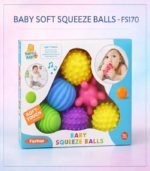 Multi-Textured Developmental Sensory Ball Set for Babies & Toddlers (6-Piece Kit) – FS170