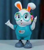 Interactive Dancing Rabbit Robot – Musical "Swing Rabbit" with LED Lights & Smart Touch Activation - FS176 - Image 15