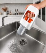Kitchen Mini Mop – Compact One-Hand Self-Squeezing Sponge Mop for Counters, Tiles, Floors & More - Image 2