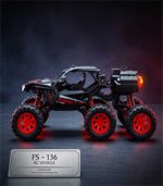 RC Pro 6-Wheel Cross Country Spray Car – 6WD Off-Road Remote-Control Monster Truck with Water Spray Function for Kids (Ages 3+) - FS-136 - Image 2